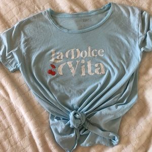 Retro- La Dolce Vita T-Shirt 🍒